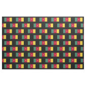 Kameroen vlag stof (Fat Quarter)