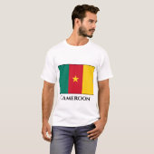 Kameroen vlag t-shirt (Voorkant volledig)