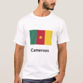 Kameroen vlag t-shirt (Voorkant)