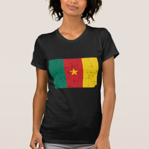 Kameroen vlag t-shirt