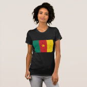 Kameroen vlag t-shirt (Voorkant volledig)