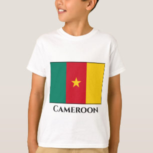 Kameroen vlag t-shirt