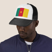 Kameroen vlag trucker pet (In situ)