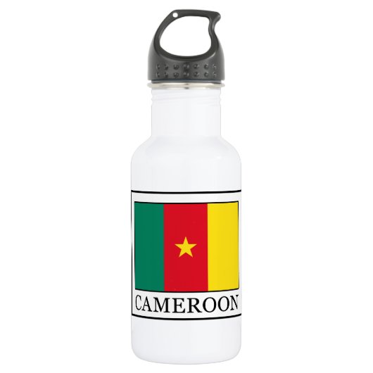 Kameroen Waterfles (Voorkant)