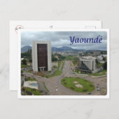 Kameroen - Yaoundé - Briefkaart (Voorkant / Achterkant)