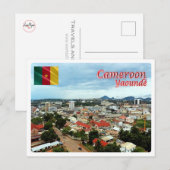 Kameroen - yaoundé - briefkaart (Voorkant / Achterkant)