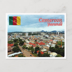 Kameroen - yaoundé - briefkaart