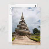 Kameroen - Yaounde - Het monument van de herenigin Briefkaart (Voorkant / Achterkant)