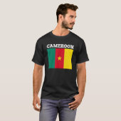 Kameroenese vlag 1 t-shirt (Voorkant volledig)
