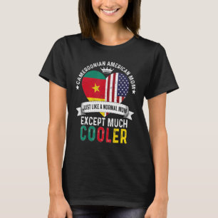 Kameroens-Amerikaanse Moeder Moederdag Mama Kamero T-shirt