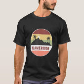 Kameroense berg en palmen t-shirt (Voorkant)