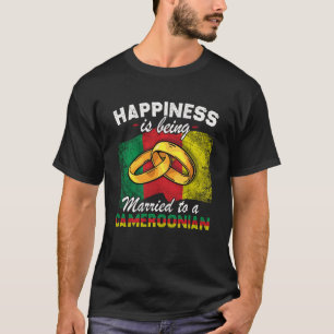 Kameroense huwelijkse huwelijken met Kameroen gehu T-shirt