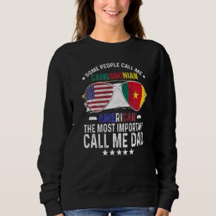 Kameroense Papa Vaderdag Papa Kameroense Amerikaan Trui