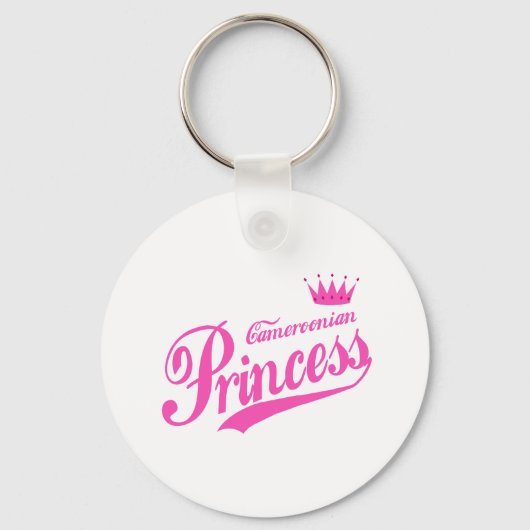 Kameroense prinses sleutelhanger (Voorkant)