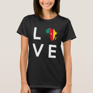 Kameroense vlag - Afrika - continent T-shirt