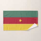 Kameroense vlag bad handdoek (Handdoek)