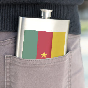 Kameroense vlag flacon