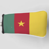 Kameroense vlag golfheadcover (Voorkant)