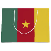 Kameroense vlag groot cadeauzakje (Voorkant)