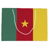 Kameroense vlag groot cadeauzakje (Achterkant)