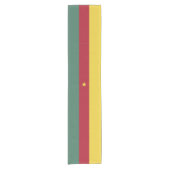 Kameroense vlag korte tafelloper (Voorkant)