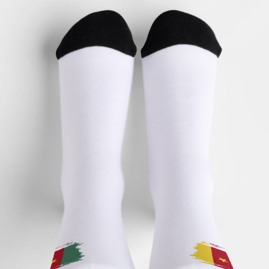 Kameroense vlag sokken (Top)