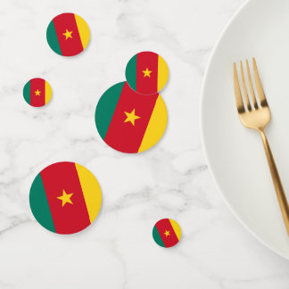 Kameroense vlag Tafel Confetti
