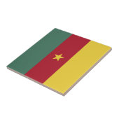 Kameroense vlag tegeltje (Zijkant)