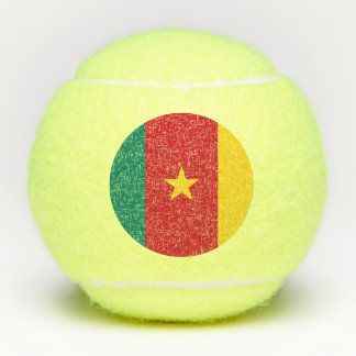 Kameroense vlag Tennis Ball Tennisballen