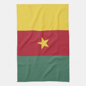 Kameroense vlag theedoek (Verticaal)