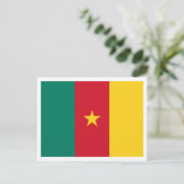 Kameroense vlag, vlag van Kameroen Briefkaart (Staand voorkant)