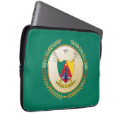 Kameroense wapenstilstand laptop sleeve (Voorkant Rechts)