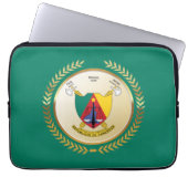 Kameroense wapenstilstand laptop sleeve (Voorkant)