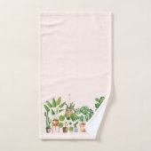 Kamerplant Aquarel Bad Handdoek (Handdoek)