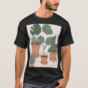 Kamerplant Moeder Tuinliefhebber Succulent Verzorg T-shirt
