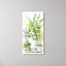 Kamerplanten Canvas Afdruk