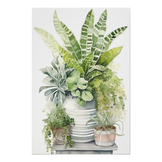 Kamerplanten Perfect Poster (Voorkant)