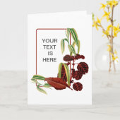 Kamerplantentuinier Kaart (Gele Bloem)