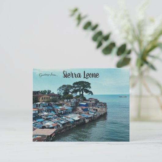 Kamers in Sierra Leone Briefkaart (Staand voorkant)