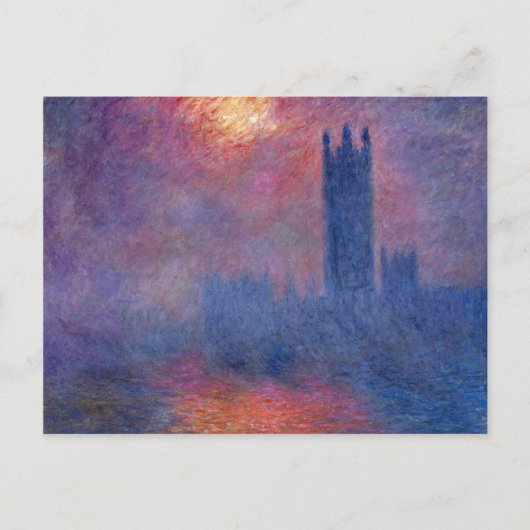 Kamers van het Parlement - Claude Monet Briefkaart (Voorkant)
