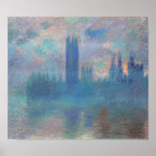 Kamers van het Parlement (Londen), Monet Poster