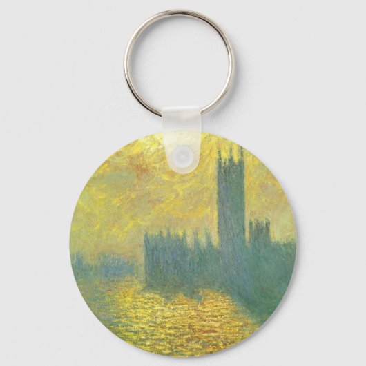 Kamers van het Parlement, Stormy Sky van Claude Mo Sleutelhanger (Voorkant)