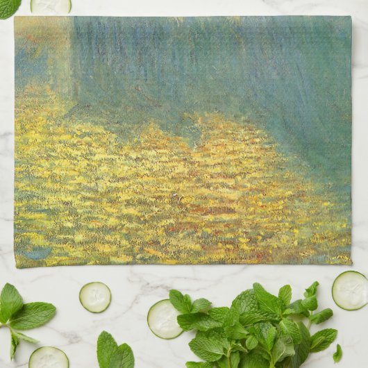 Kamers van het Parlement, Stormy Sky van Claude Mo Theedoek (Gevouwen)