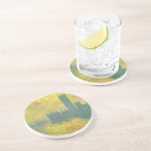 Kamers van het Parlement, Stormy Sky van Claude Mo Zandsteen Onderzetter (Zijkant)