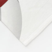 Kamers Zwarte voetballen kinder Sportkamer Fleece Deken (Hoek)