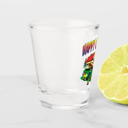 ***KAMERSTYSTEEMCHRISTMAS VERANDEREN** SHOT GLAS (Links)