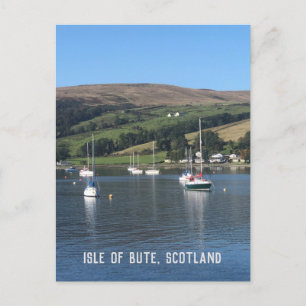 Kames Bay, eiland Bute, Schotland Briefkaart