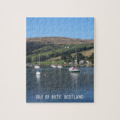 Kames Bay, eiland Bute, Schotland Legpuzzel (Verticaal)