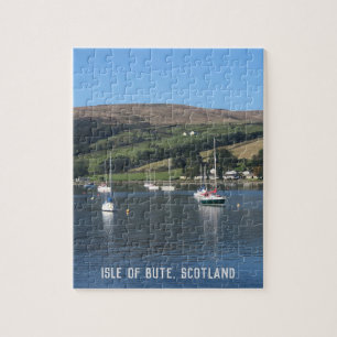 Kames Bay, eiland Bute, Schotland Legpuzzel