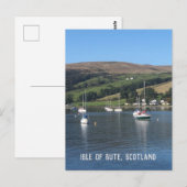 Kames Bay, Isle of Bute, Schotland Briefkaart (Voorkant / Achterkant)